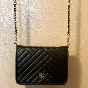 Tory Burch Crossbody Leather Purse - Size Medium